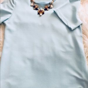 Ann Taylor baby blue top